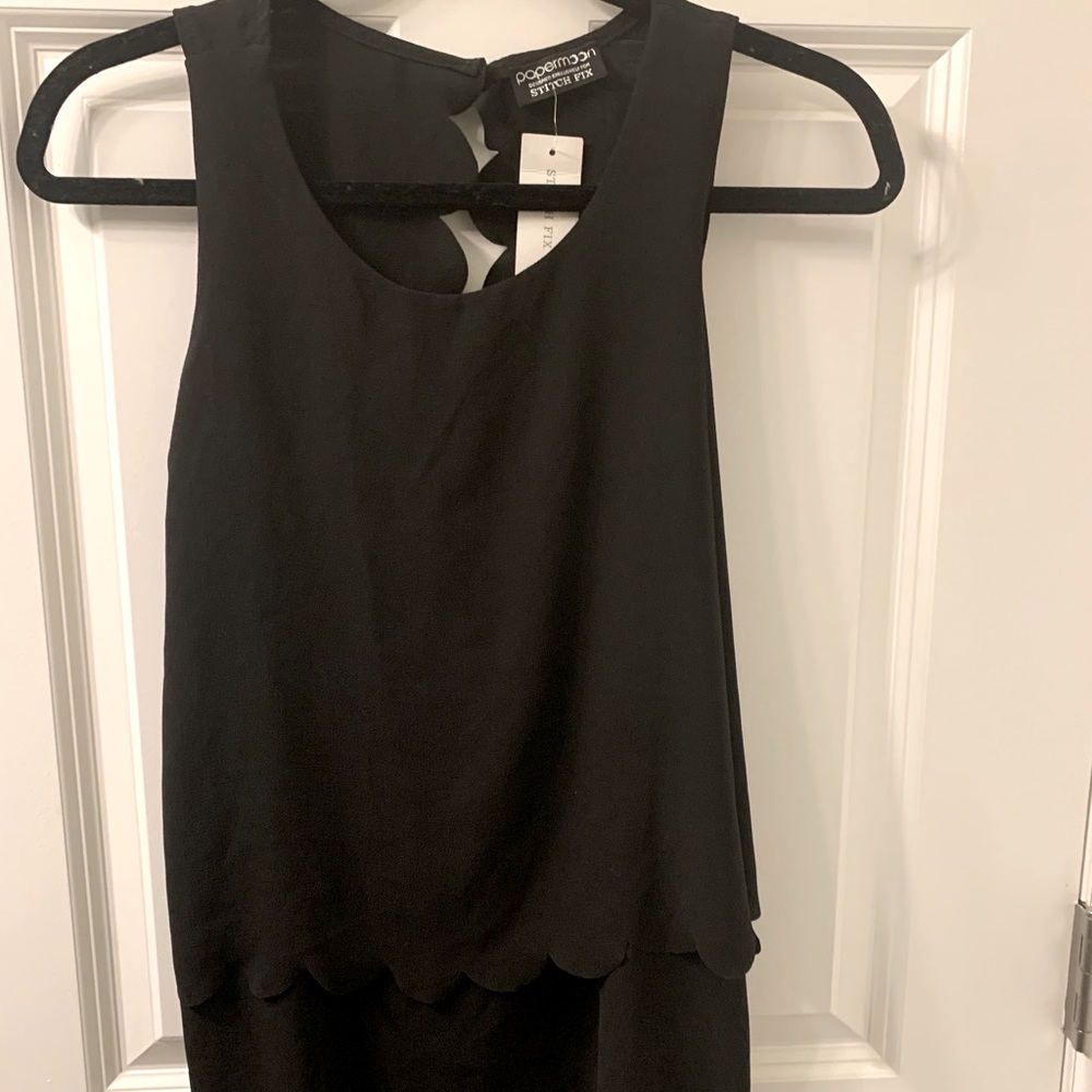 NWT Papermoon scalloped blouse - small